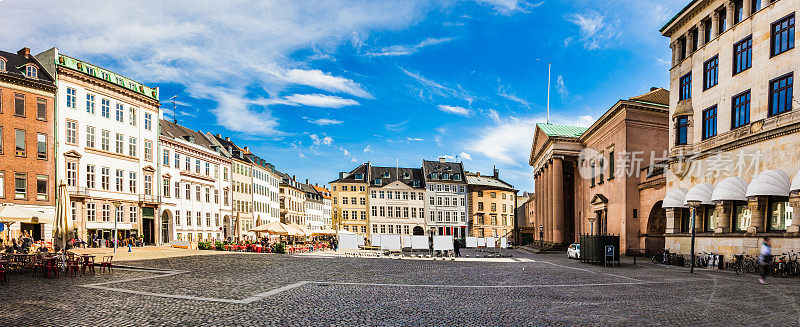 哥本哈根市中心和老城广场