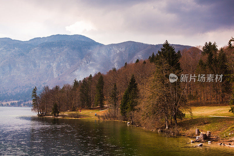 Bohinj湖、斯洛文尼亚
