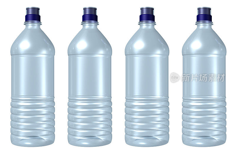 3d塑料水瓶