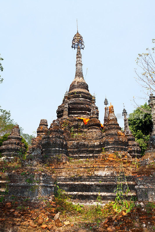 泰国古代宝塔