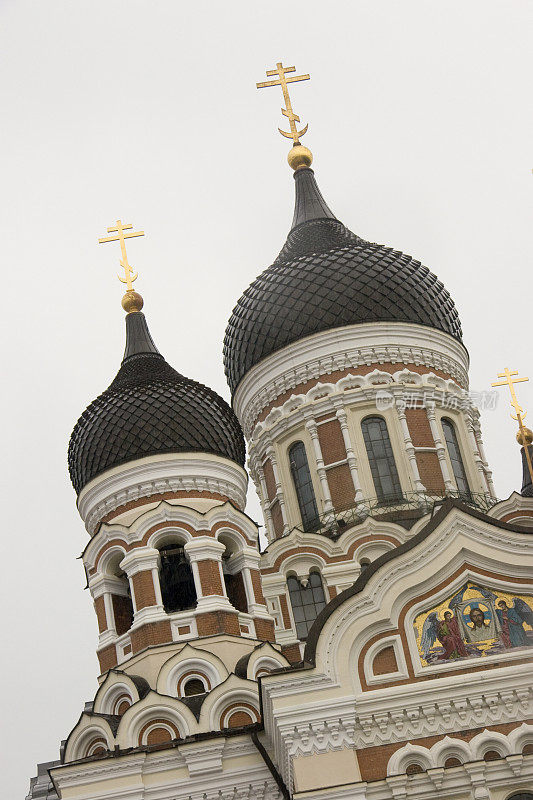 亚历山大涅夫斯基大教堂，宗教，东正教，塔林，爱沙尼亚，洋葱圆顶