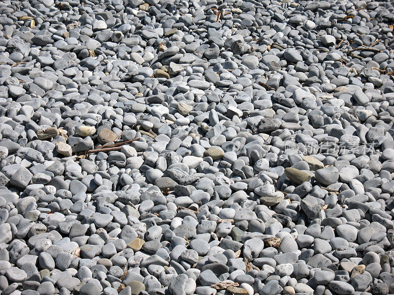 海边的卵石