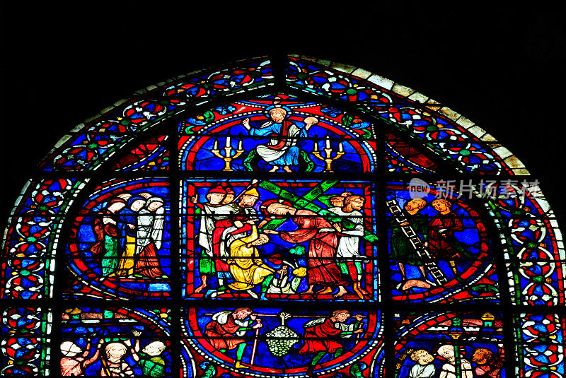 救赎之窗，巴黎圣母院，法国