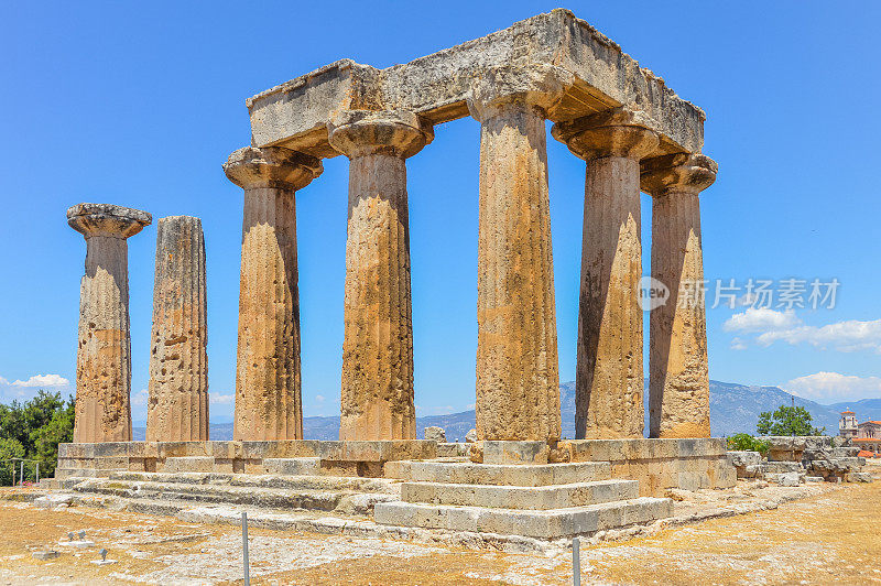 古希腊科林斯――阿波罗神庙
