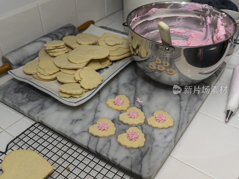 情人节心形小甜饼