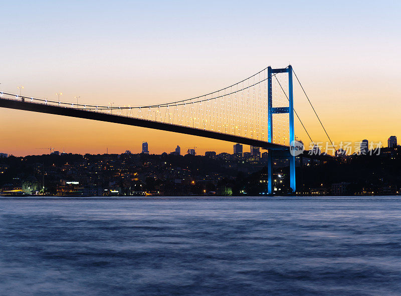 博斯普鲁斯大桥和伊斯坦布尔