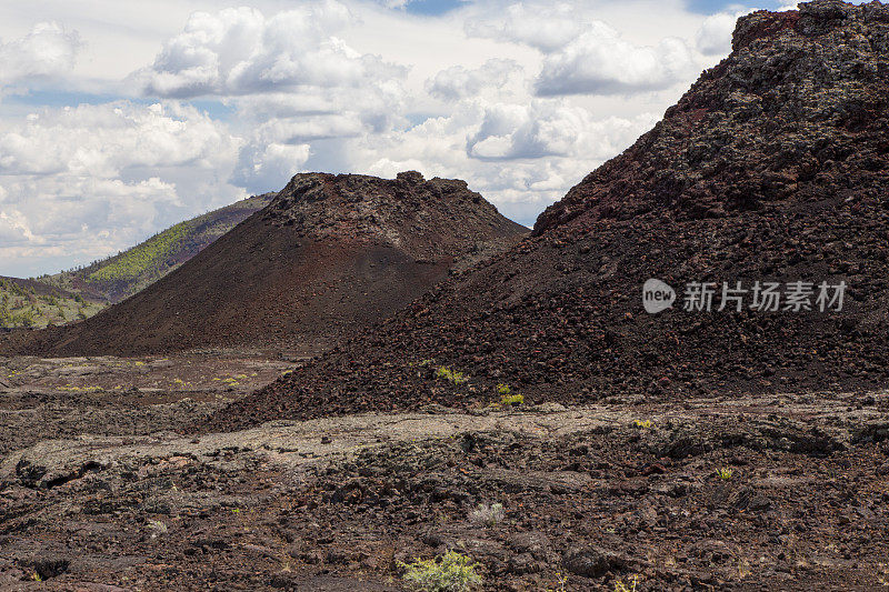 古老的火山