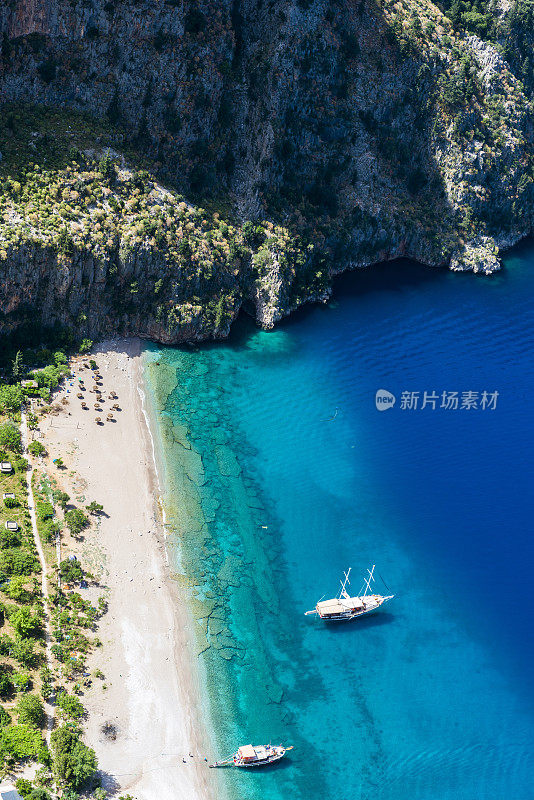 蝴蝶谷,Oludeniz。