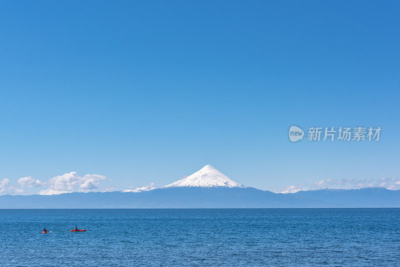 从Frutillar看到的火山奥索尔诺