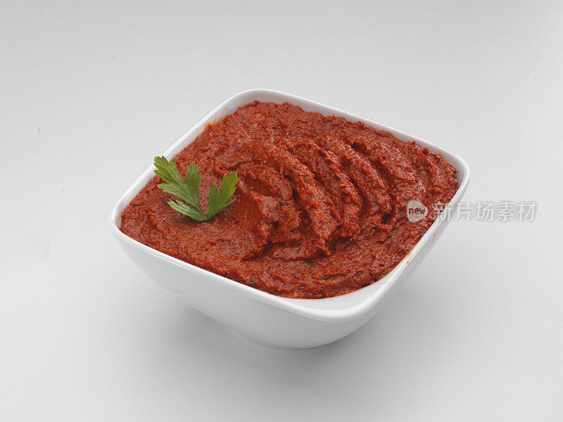 土耳其早餐番茄酱，阿库卡，阿西卡，穆罕默德马拉