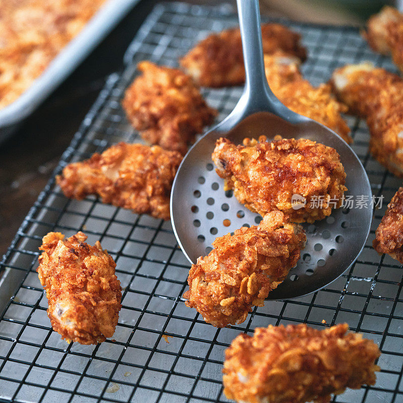 准备香酥鸡腿