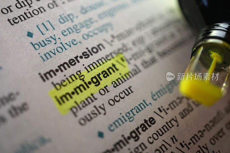 移民的定义