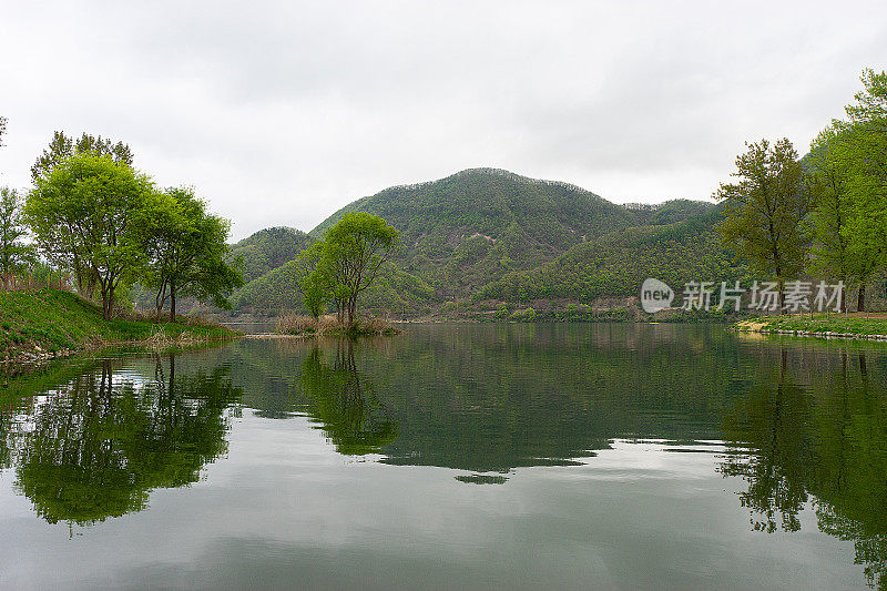 湖的风景