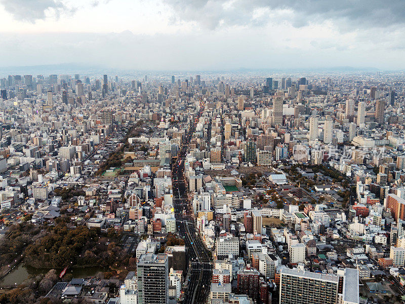 大阪市景，日本