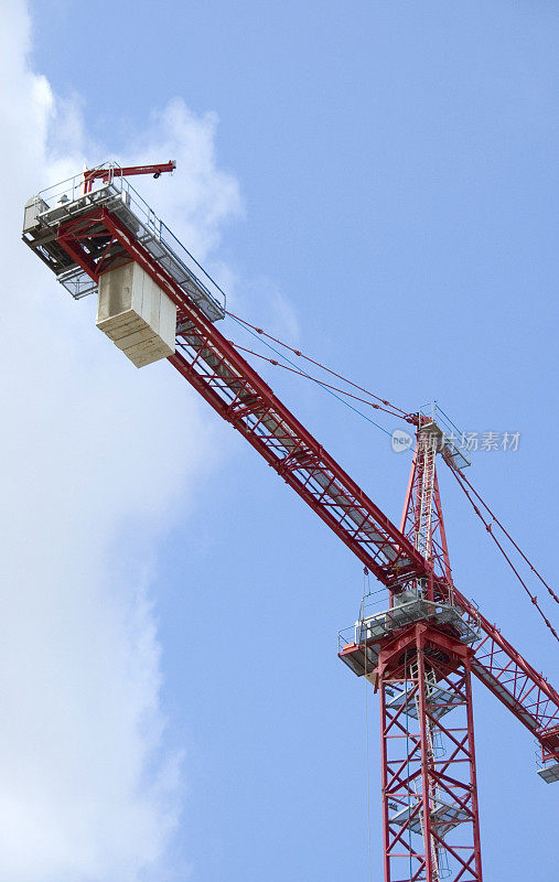 建设Crane-Close-Up