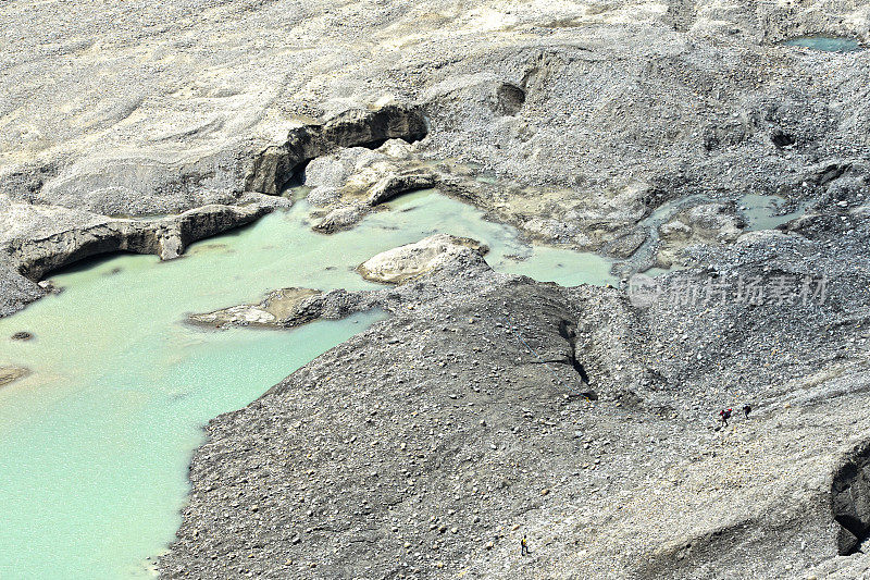 Pasterze冰川湖