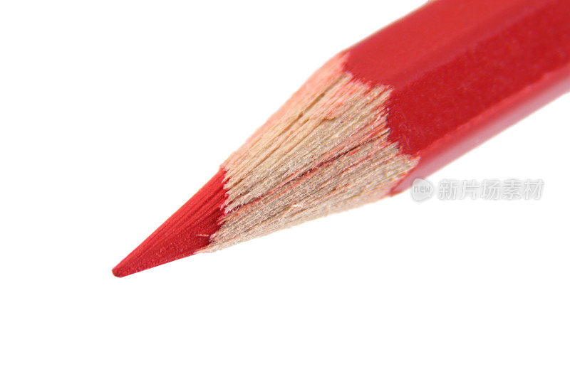红色的铅笔