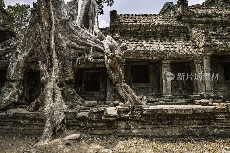 柬埔寨吴哥窟的柏汗寺