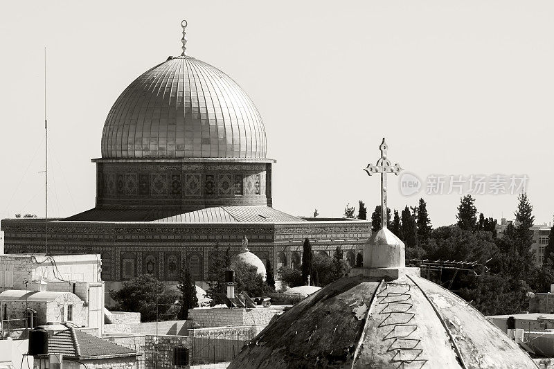 伊斯兰教和基督教在耶路撒冷老城