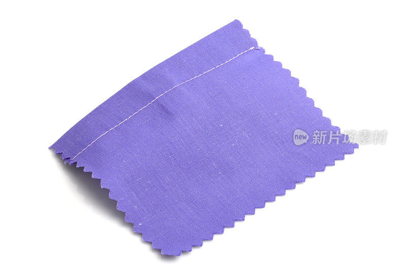 紫色针线布样本
