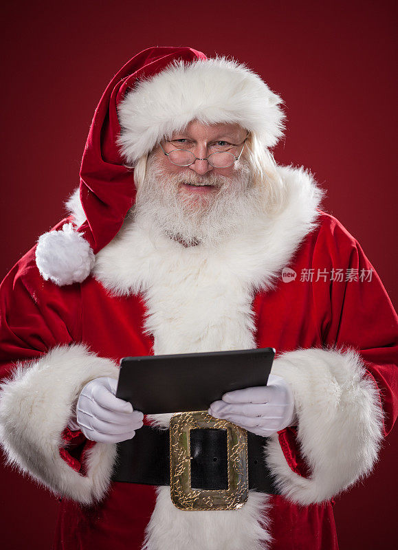 圣诞老人数码平板电脑