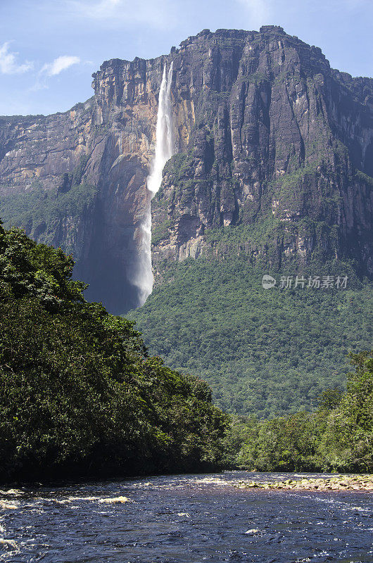 委内瑞拉的安卓瀑布