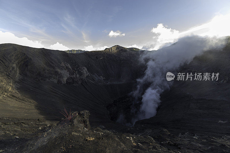 印度尼西亚的Bromo火山口