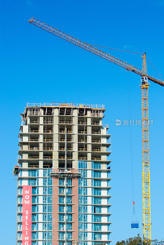 混凝土高层建筑工地-销售