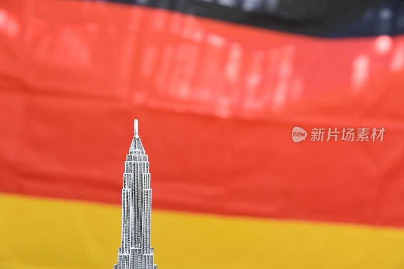 德国国旗上的帝国大厦