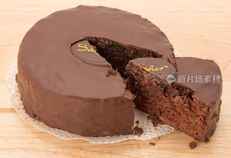 巧克力萨奇蛋糕蛋糕