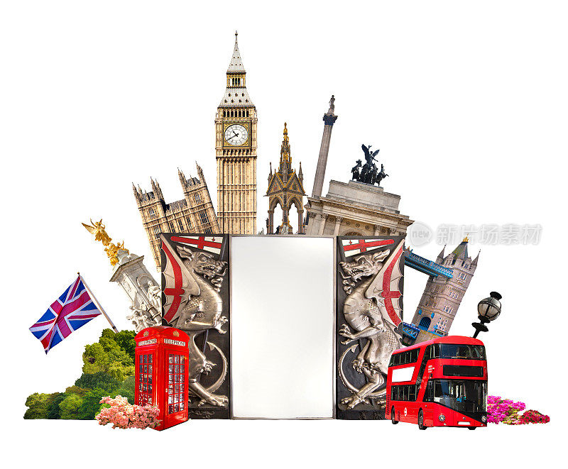 伦敦，商业和旅游的利益