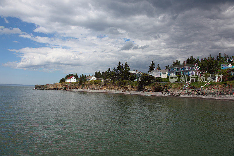 加拿大新斯科舍省霍尔斯港的风景