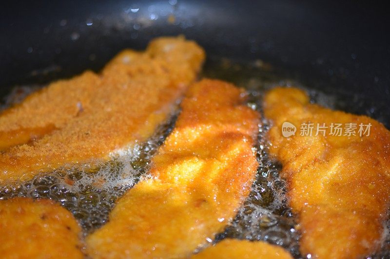 Frying肉排