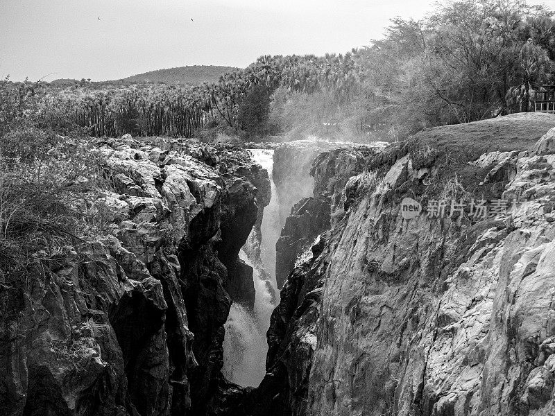 纳米比亚景观BW