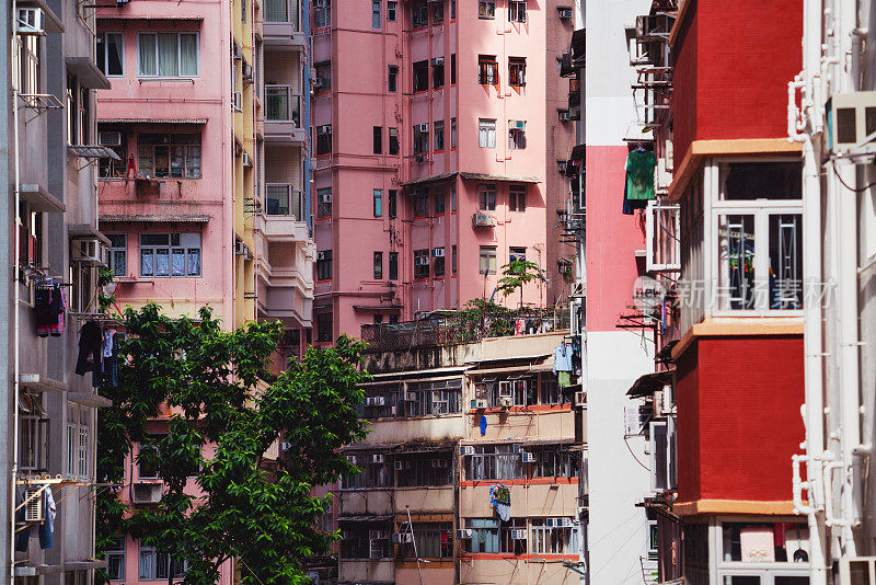 香港的住宅楼宇