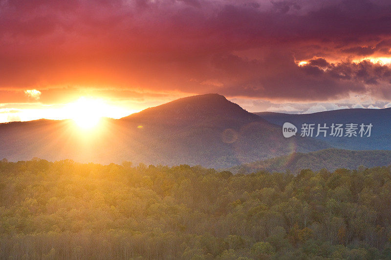 谢南多厄国家公园-老拉格山