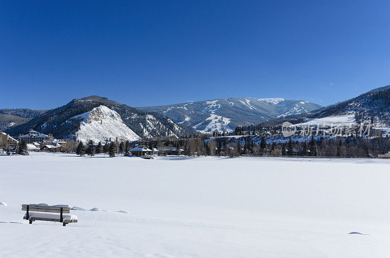 比弗溪滑雪场在诺丁汉湖