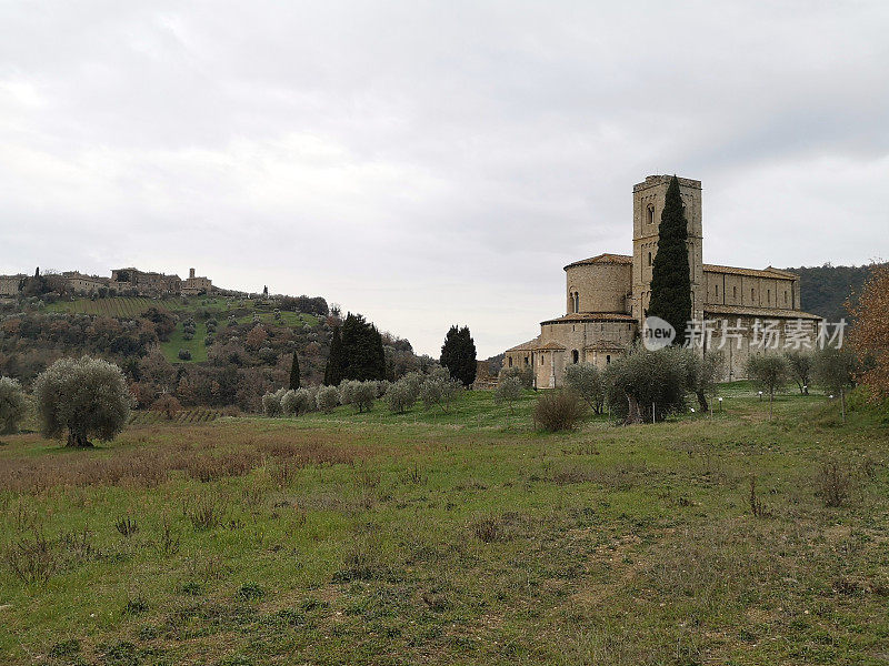 圣安提莫修道院，蒙塔尔奇诺，托斯卡纳