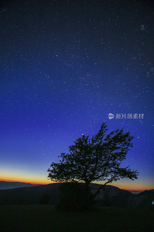 恒星科学，星系，恒星，大气，野营和摄影