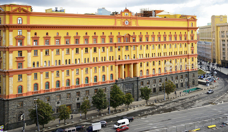 前克格勃总部，莫斯科。