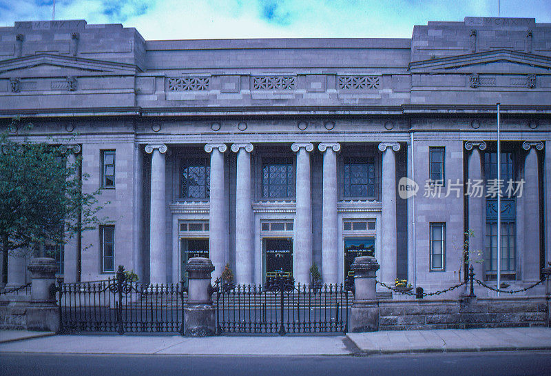 80年代旧正片扫描，爱尔兰国家图书馆，都柏林，爱尔兰