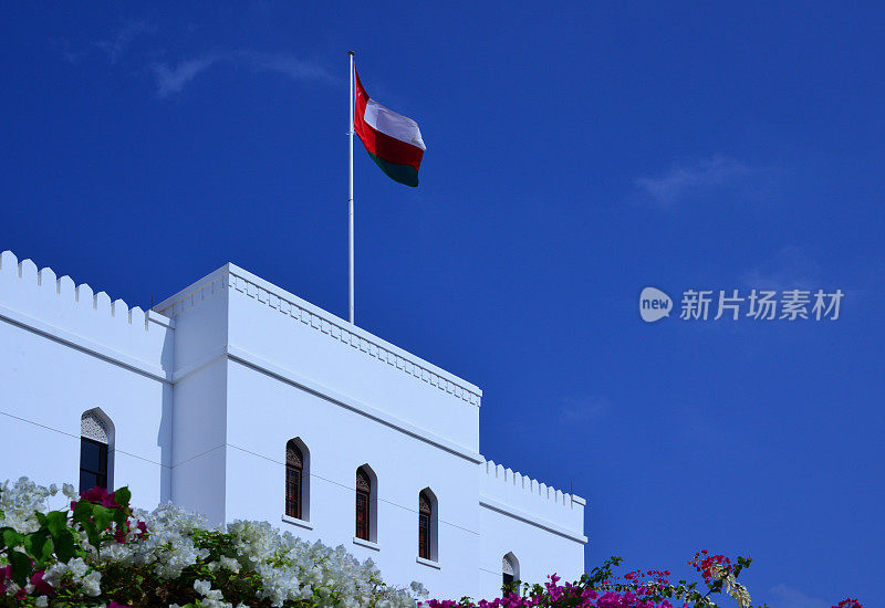 阿曼老马斯喀特，宫廷和鲜花的地旺