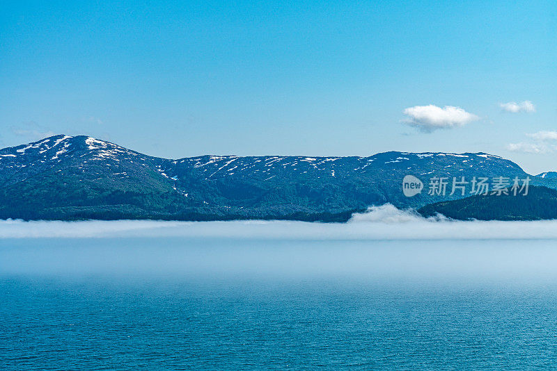 美国阿拉斯加州威廉王子湾的学院峡湾