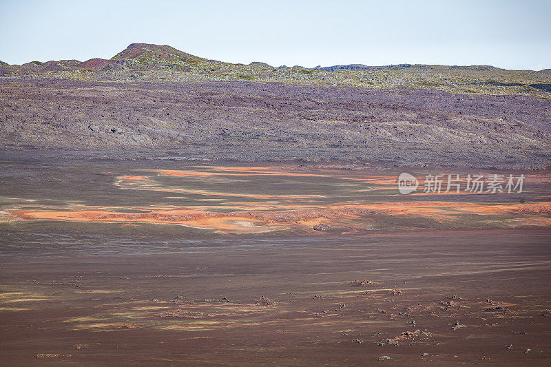 火山景观，留尼旺岛