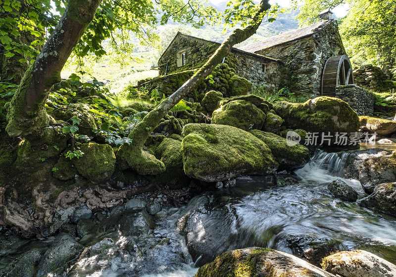 英国湖区的老水厂