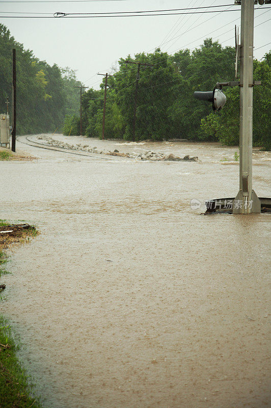 密苏里州街道洪水