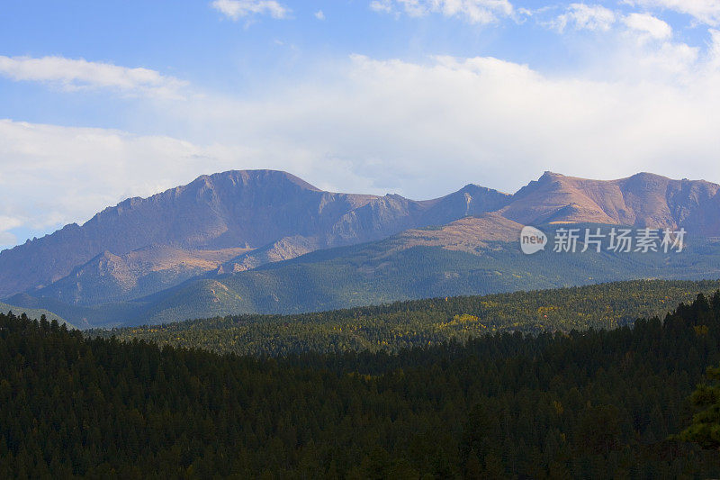 秋晨派克峰