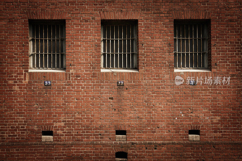禁止监狱的窗户
