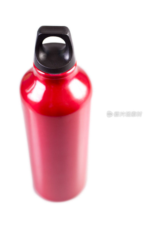 红色铝水瓶