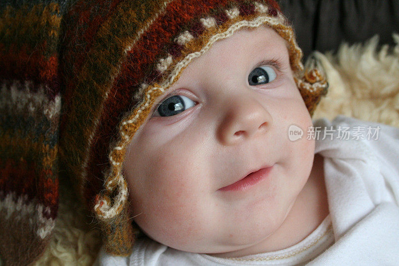 针织帽婴儿